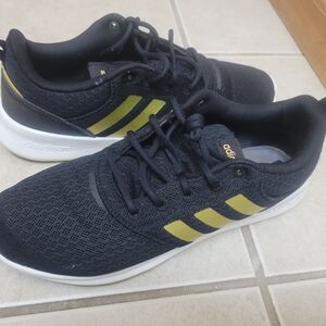 Adidas Black and Yellow Sneakers
